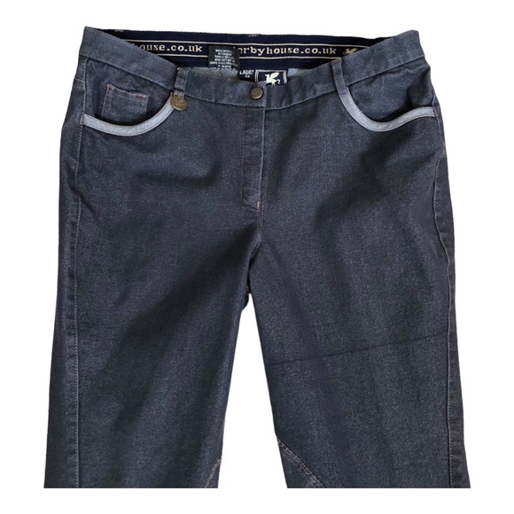 DERBY HOUSE WOMENS RIDING JEANS SIZE 32 WAIST - Picture 2 of 10